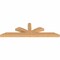 Ekena Millwork Richland Smooth Timber Gable Bracket, Western Red Cedar, 96"W x 28"H x 5 1/2"D x 5 1/2"F, 7/12 Pitch GBW096X28X0606RIC00SWR - alternate 5